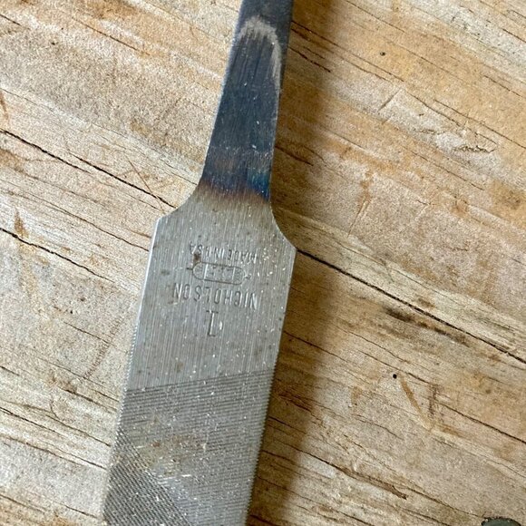 Lot 6 Vintage Hand Files Wood Metal Working Tools - Picture 3 of 9